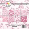 DIXI CRAFT PAPIRSBLOK 15X15CM "Retro Flowers / Light Pink"