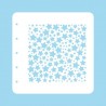 Nellie‘s Choice Stencil Christmas Time Stars and dots