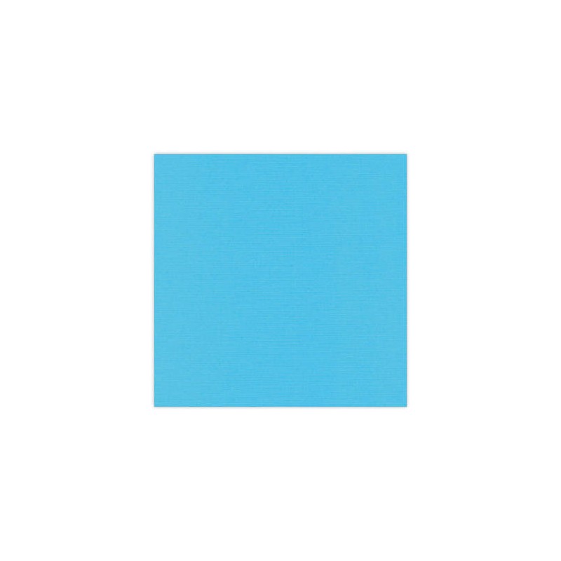 Linnen Cardstock 240gr 1 ark "Sky Blue" 30,5x30,5cm