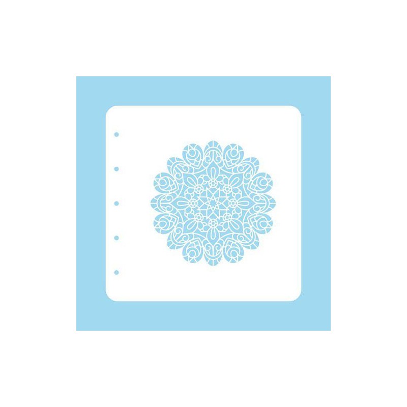Nellie‘s Choice Stencil Christmas Time Mandala
