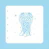 Nellie‘s Choice Stencil Christmas Time Angel