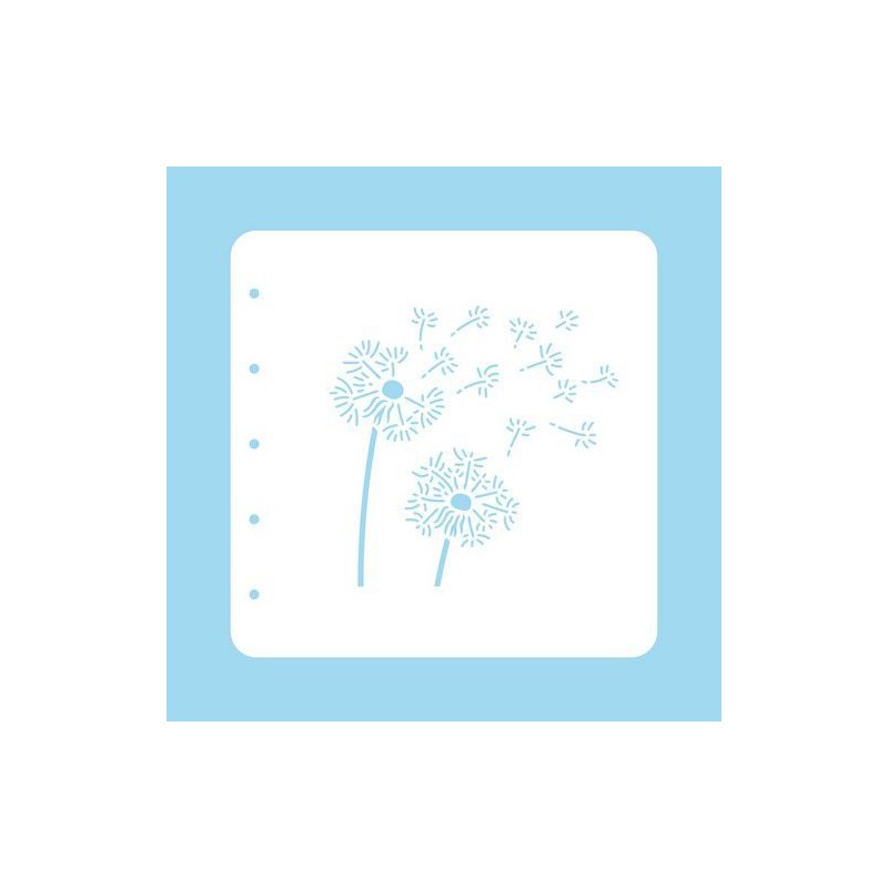 Nellie‘s Choice Stencil for Magnetic colour set Dandelion A6