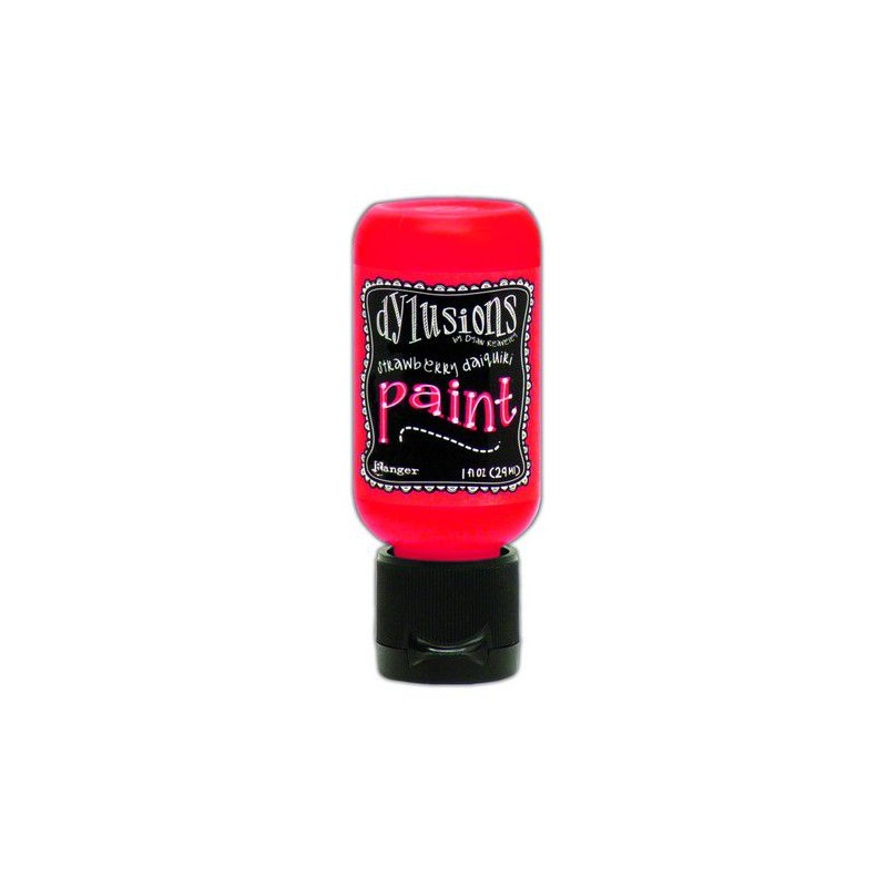 Ranger Dylusions Paint Flip Cap Bottle 29ml - Strawberry Daiquiri
