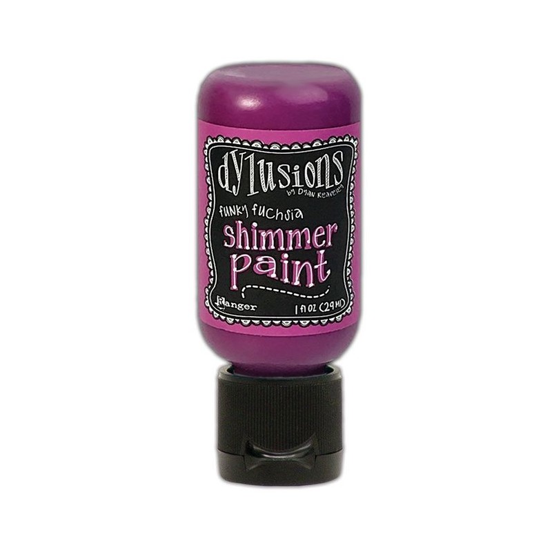 Ranger • Dylusions shimmer paint Funky fuchsia
