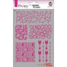 Pronty Mask Pattern backgrounds A5 470.770.044 by Jolanda