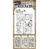 TIM HOLTZ MINI STENCIL SET 41