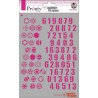 Pronty Mask Pattern numbers A5  by Jolanda