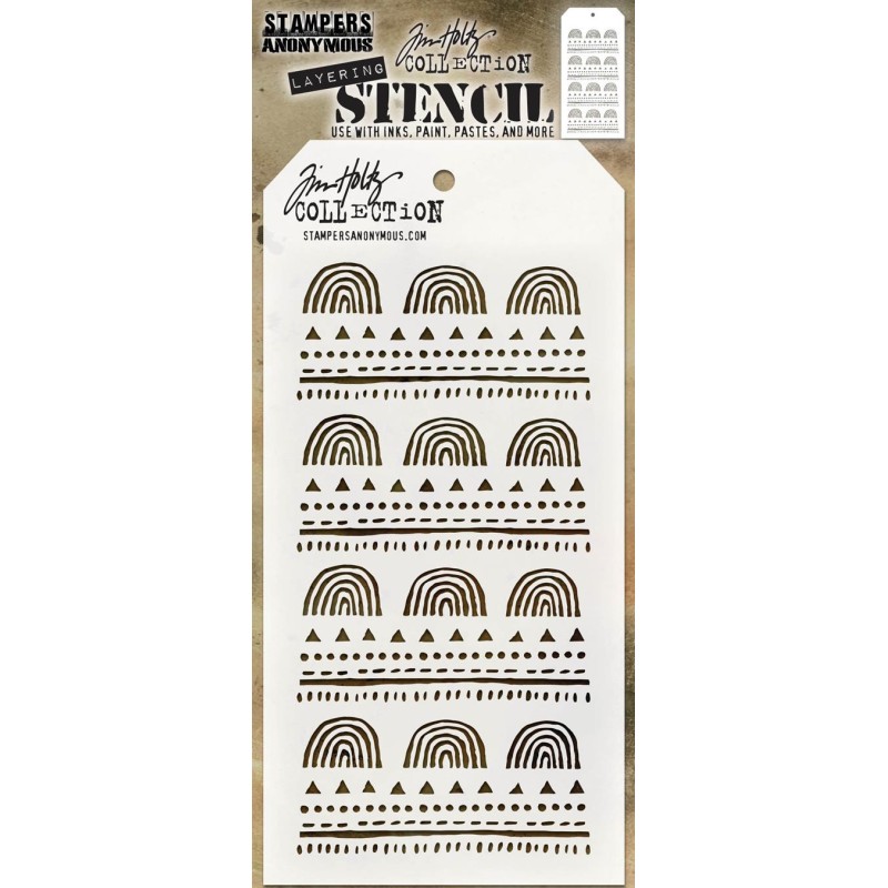 TIM HOLTZ STENCIL 10x21 cm “Nature”