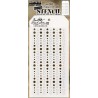 TIM HOLTZ STENCIL 10x21 cm “Shifter Baubles”
