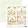 ScrapBoys Sweet Childhood paper sheet DZ  190gr 30,5x30,5cm SWCH-02