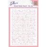 Nellie‘s Choice Mixed Media Stencils "Writing" A6