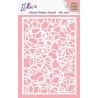 Nellie‘s Choice Mixed Media Stencils "Knot of circles" A6