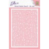 Nellie‘s Choice Mixed Media Stencils "Lines & Bubbles"  A6