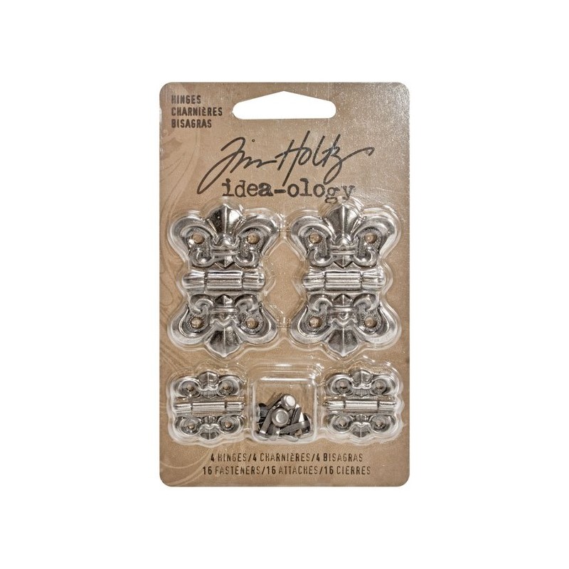 Tim Holtz Idea-Ology • Hinges Long Fasteners