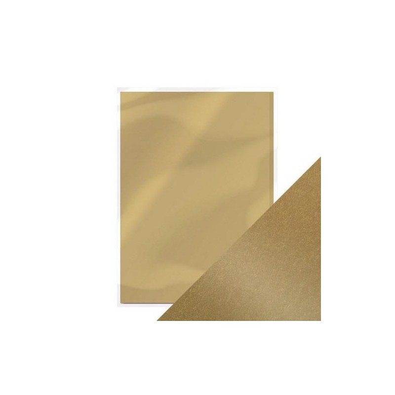 Tonic 5 sh A4 Pearlescent card - majestic gold