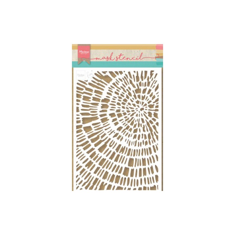 Marianne D Mask Stencil Tiny‘s Sliced Wood  149x210 mm