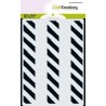 CraftEmotions MM Mix stencil design herringbone A6