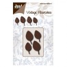 Joy!Crafts •  Die Cut- embosstencil Vintage flourishes leaves