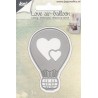 Joy!Crafts •  Die Cut- embosstencil Love air - balloon