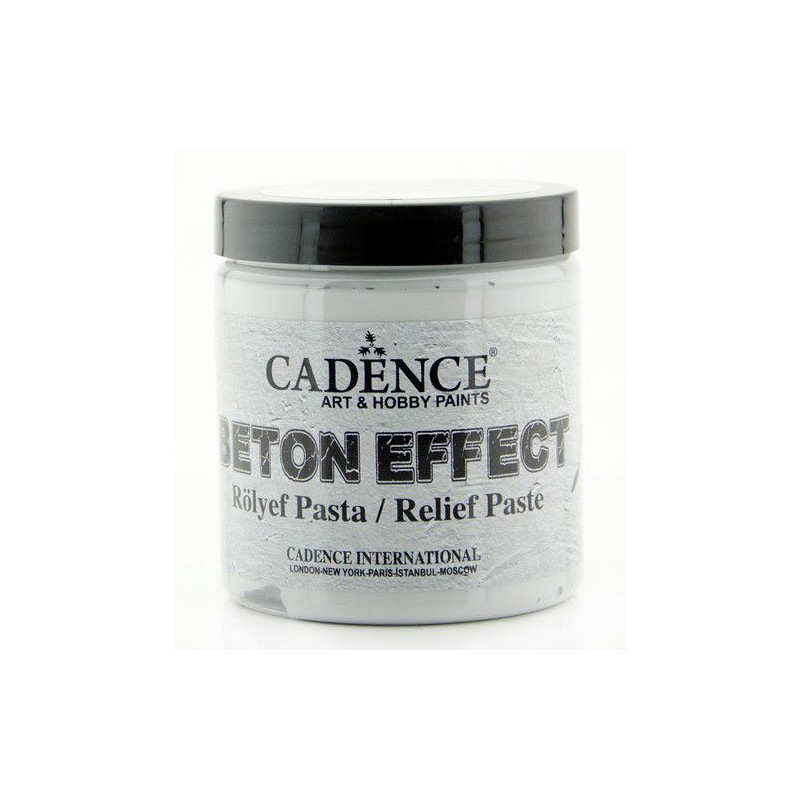 Cadence Beton Effect Relief Paste Gray  250 ML