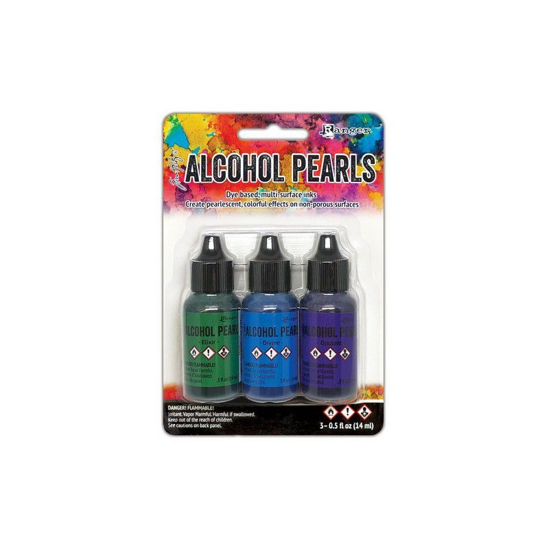 copy of Ranger Alcohol 14 ml x 3 Ink Pearls Kit