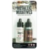 Ranger Alcohol Ink Metallic Mixative - Pearl & Copper Tim Holtz 2 x14ml