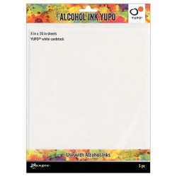 copy of Ranger Alcohol Ink Yupo Paperc White 144 Lbs 5x7 10 Pack