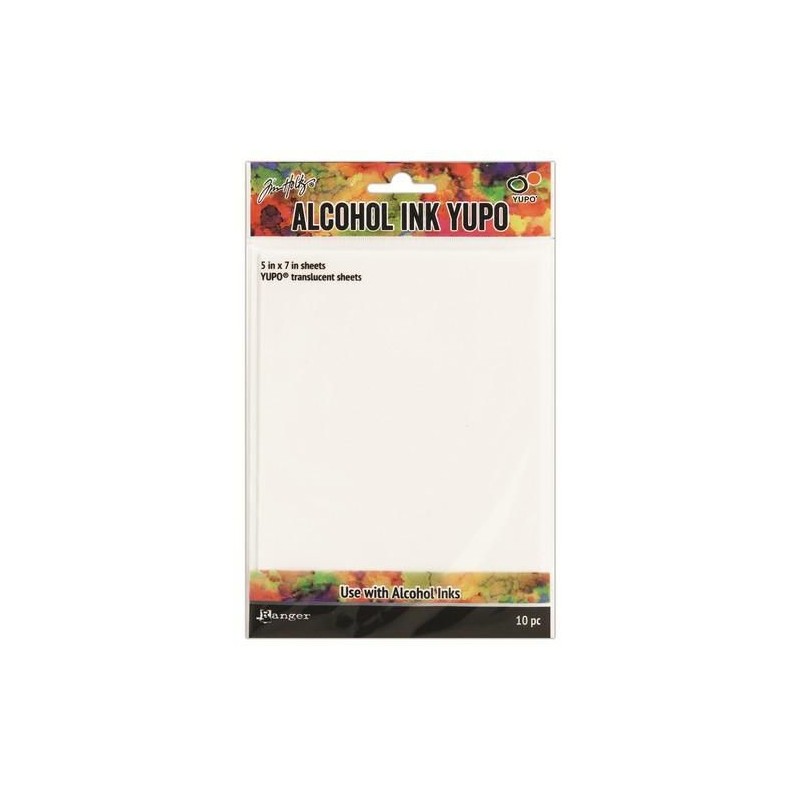 Ranger Tim Holtz 8 X 10 TRANSLUCENT ALCOHOL INK YUPO PAPER