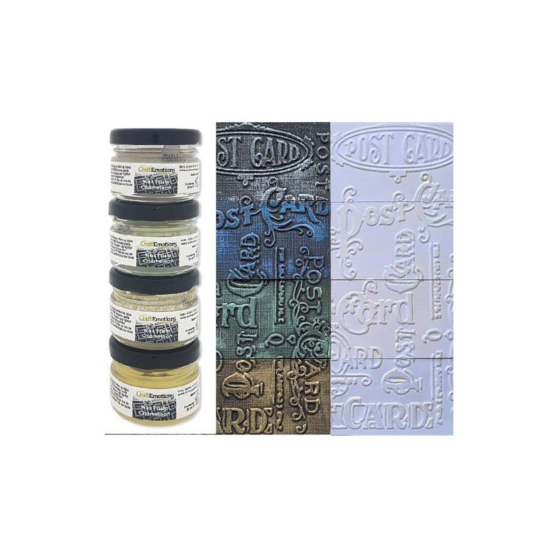 CraftEmotions Wax Paste chameleon 1 4x20 ml