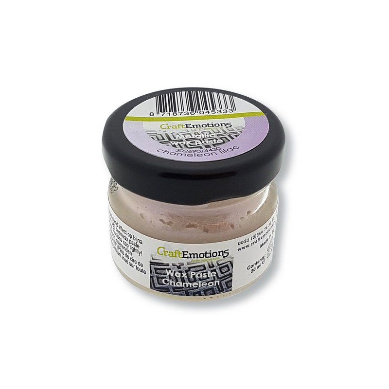 CraftEmotions Wax paste chameleon - lilac 20 ml