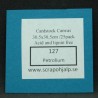 Scrap & Hjälp Cardstock Petrolium 12"x12" 25 pack eller styckvis SoH127