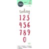 Sizzix Thinlits Die Set - Brush Numbers 11PK