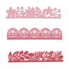Sizzix Thinlits Die set - 3PK Decorative Edges  Katelyn Lizardi