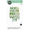 Sizzix Thinlits Die - Paper Cuts Alphabet  Pete Hughes
