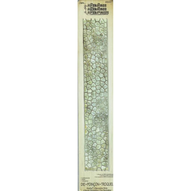 Fustella Sizzix Sizzlits Decorative Strip - Rampicante Di Rose 29,21 Cm Per Big Shot E Bigkick