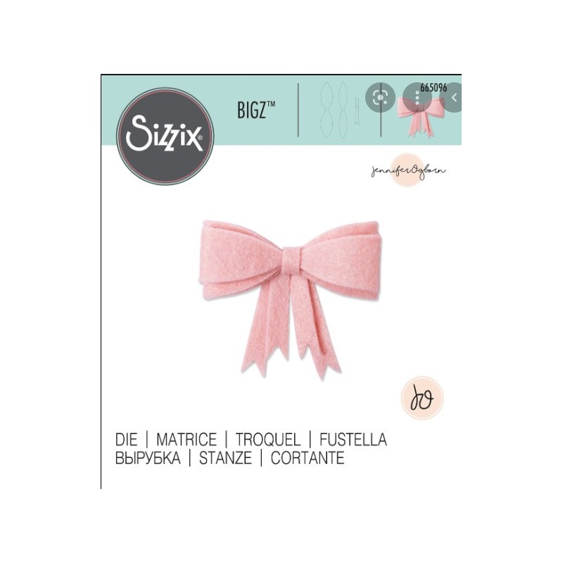 Sizzix Bigz Die - 3-D Bow  Jennifer Ogborn