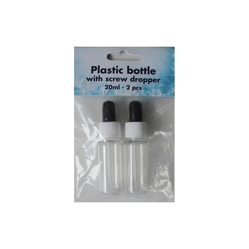Nellies Choice Bottle with screw dropper 2 pcs 20ml SDBO001