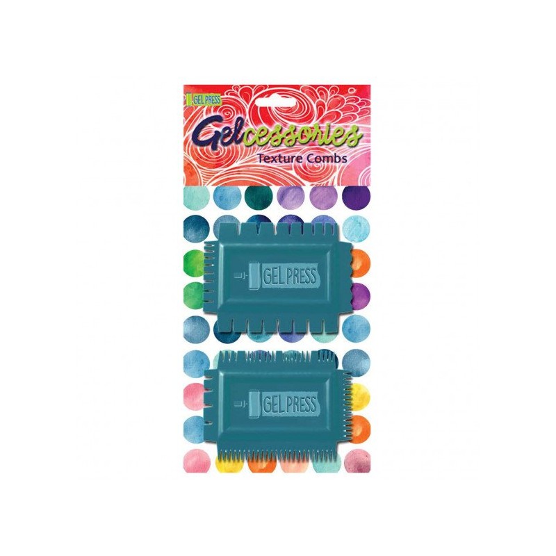 Gel Press • Gelcessories Texture combs  GEL18105