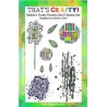 That's Crafty! Clear Stamp Set - Funky Flowers Set 2 Malina Dahl
