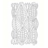 That's Crafty! 4ins x 6ins Mask - Bubble Leaves
