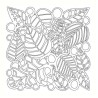 That's Crafty! 6ins x 6ins Mask - Leaves