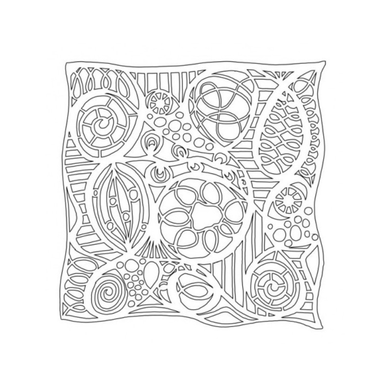 That's Crafty! 6ins x 6ins Mask - A Bit of Everything