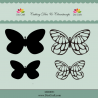 DIXI CRAFT DIES & CLEARSTAMP “Butterflies (4 PCS)”