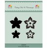 DIXI CRAFT DIES & CLEARSTAMP “FLOWER (4 PCS)”