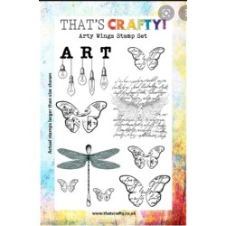 That's Crafty! Clearstamp A5 - Arty Wings