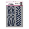 Ranger • Dina Wakley A5 Mask Stencil Angled Paint Blobs