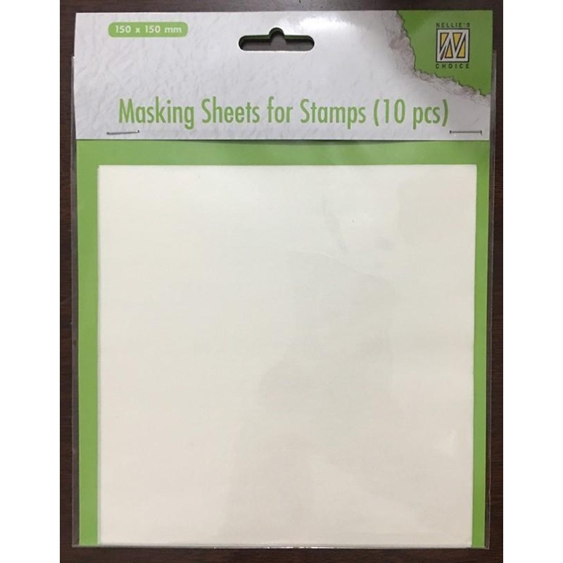 Nellie Snellen 10 st Masking Sheets 15x15cm MMSFS001