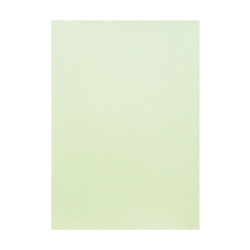 Tonic Craft Perfect • Rustic rose speciality card Sage rose