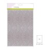 CraftEmotions Glitter paper 5 Sh "white" 29x21cm 120gr