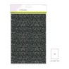CraftEmotions Glitter paper 5 Sh "black" 29x21cm 120gr